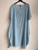 Made in Italy Cotton Two Pocket Dress