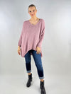 Wool Slouch Knit Jumper High-Low