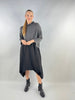 Made in Italy Polo Neck Cocoon Dress Lagenlook