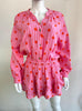 Made in Italy Cheesecloth Daisy Print Playsuit