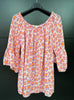 Made in Italy Cheesecloth Leopard Print Bardot Top