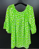 Made in Italy Cheesecloth Leopard Print Bardot Top
