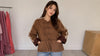 Women's Frog Button Stripe Jacket