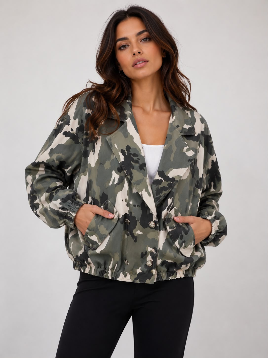 Made in Italy Camouflage Jacket