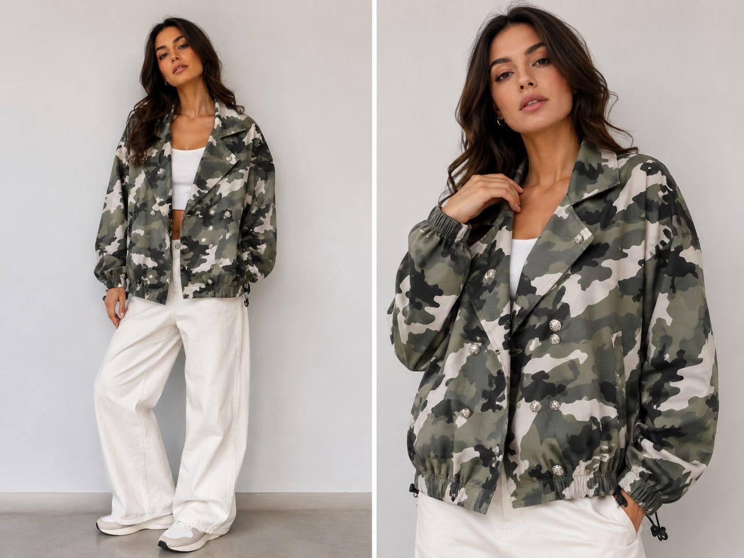 Made in Italy Camouflage Jacket