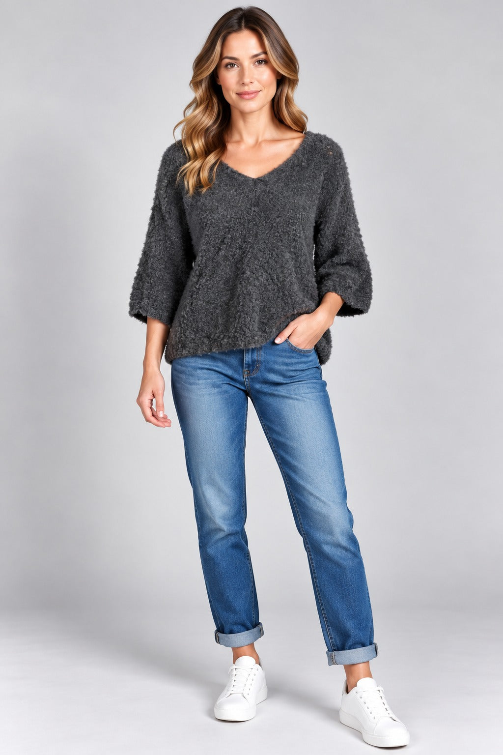 Women's Boucle Knit