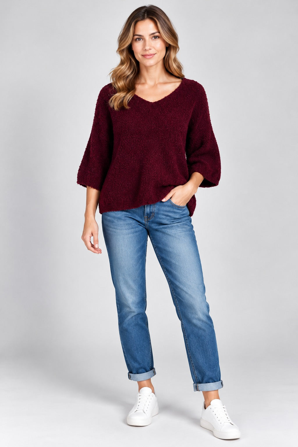 Women's Boucle Knit