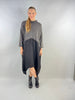 Made in Italy Polo Neck Cocoon Dress Lagenlook