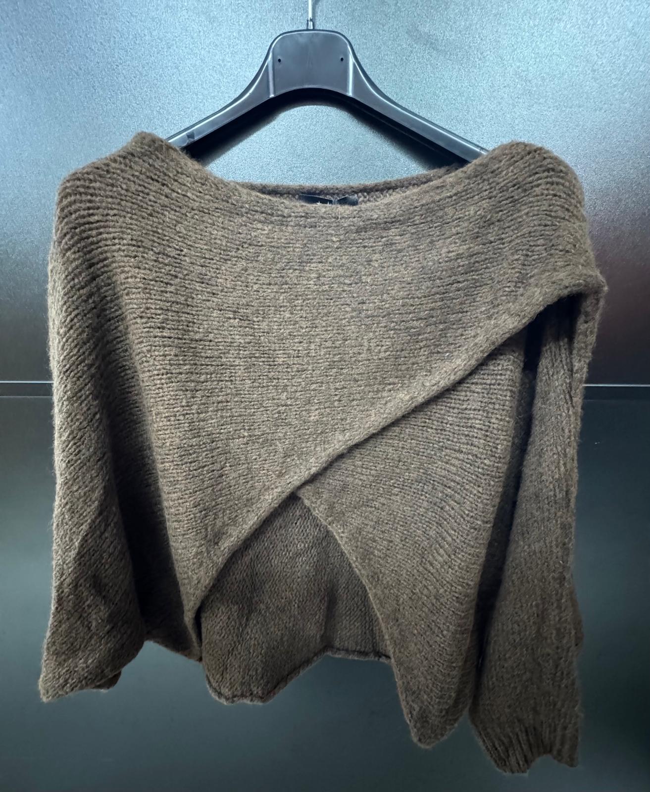 Italian Wool Wrap over Layering Knit