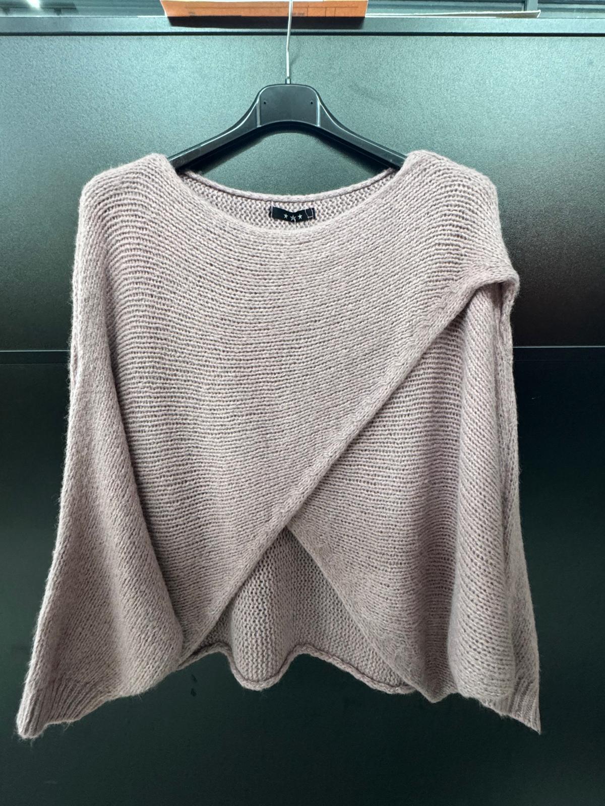 Italian Wool Wrap over Layering Knit