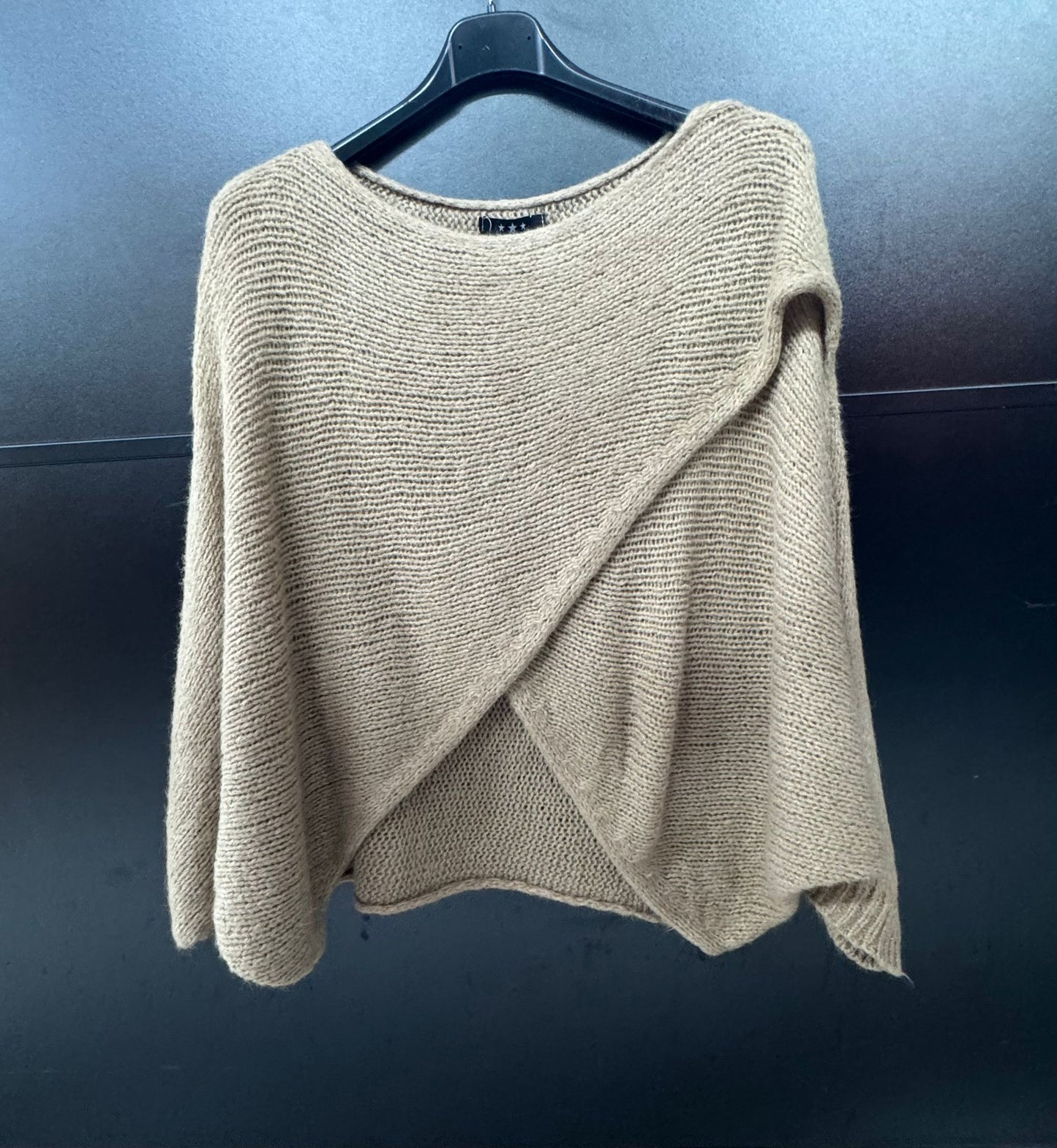 Italian Wool Wrap over Layering Knit