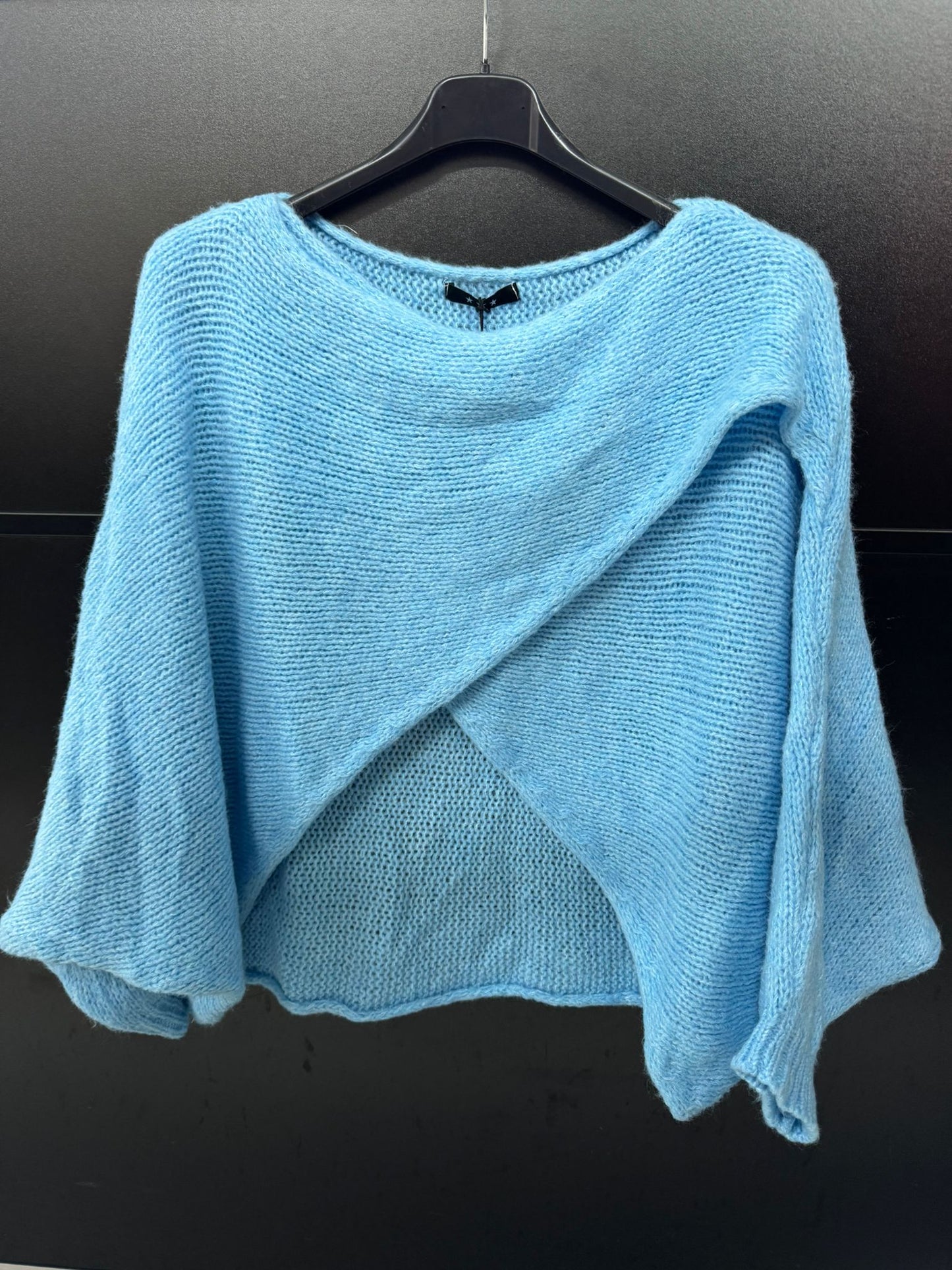 Italian Wool Wrap over Layering Knit