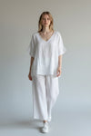 Linen Smock Top Lagenlook