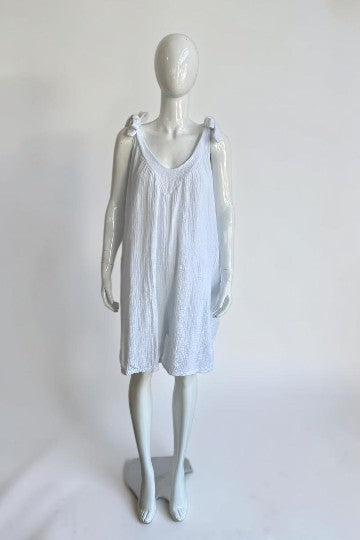 Made in Italy Tie Shoulder Playsuit