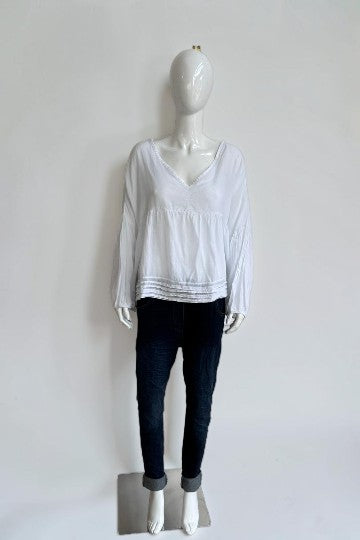 Cotton Artist Smock Top Lagenlook