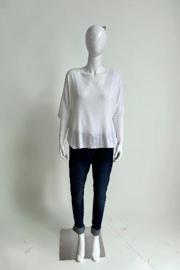 Made in Italy Fine Knit Top