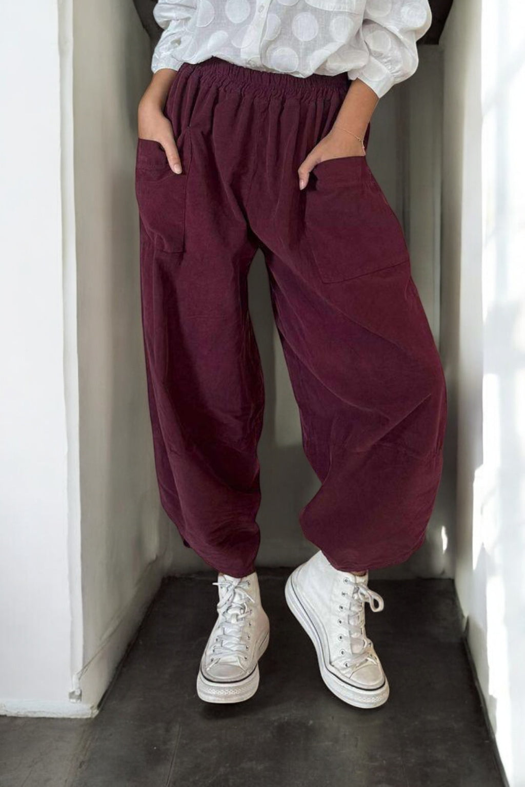 Made in Italy Corduroy Shelby Pant