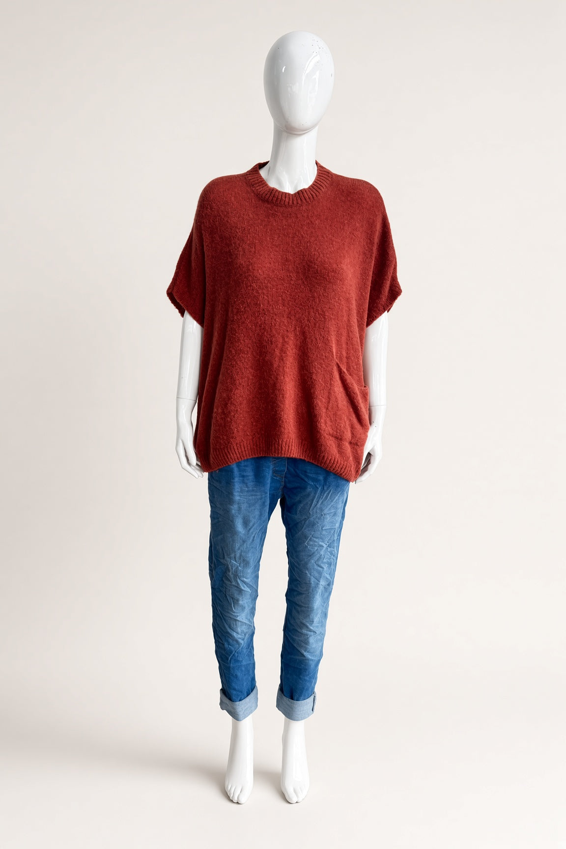 Wool One Pocket Knit