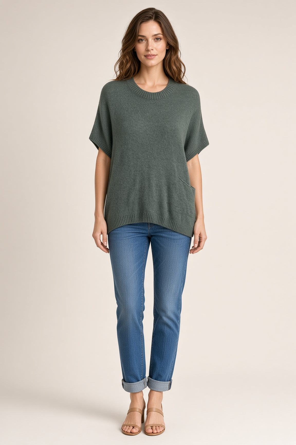 Wool One Pocket Knit
