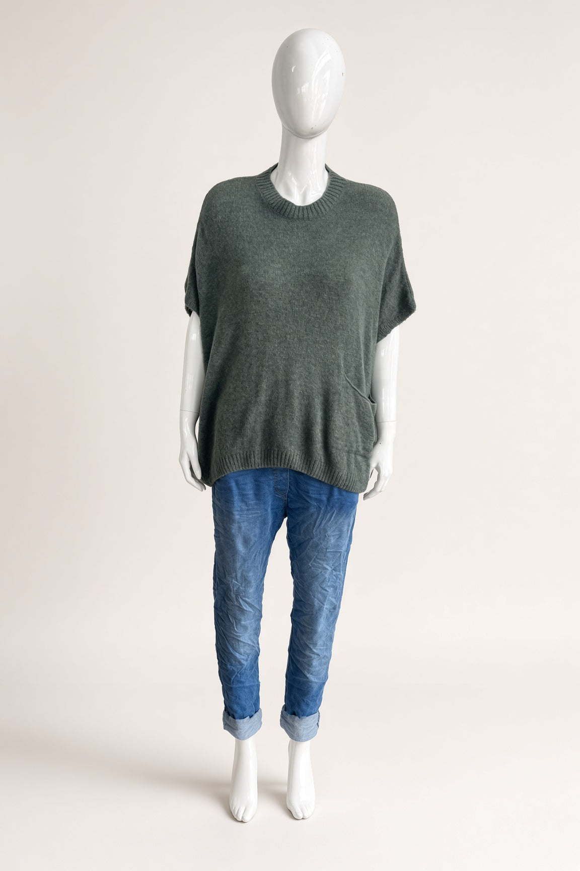 Wool One Pocket Knit