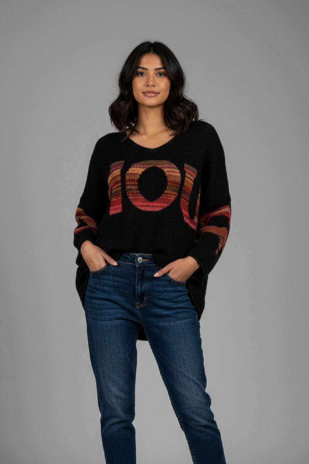 Made in Italy Wool Slouch Amour Jumper