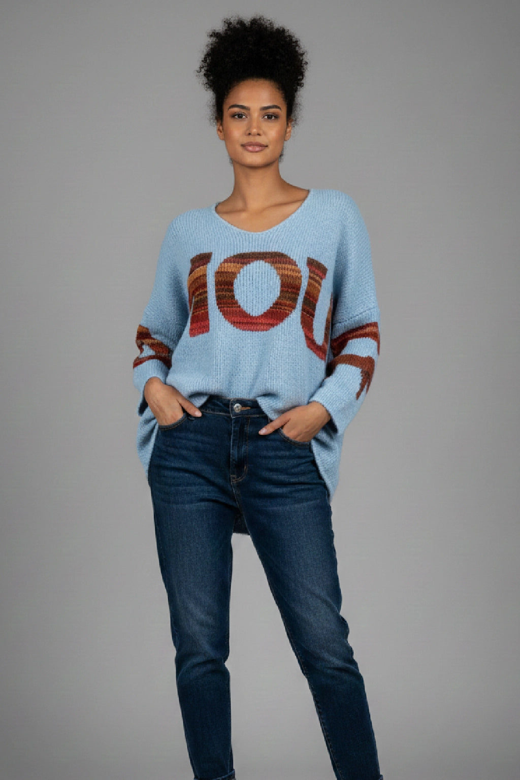 Made in Italy Wool Slouch Amour Jumper