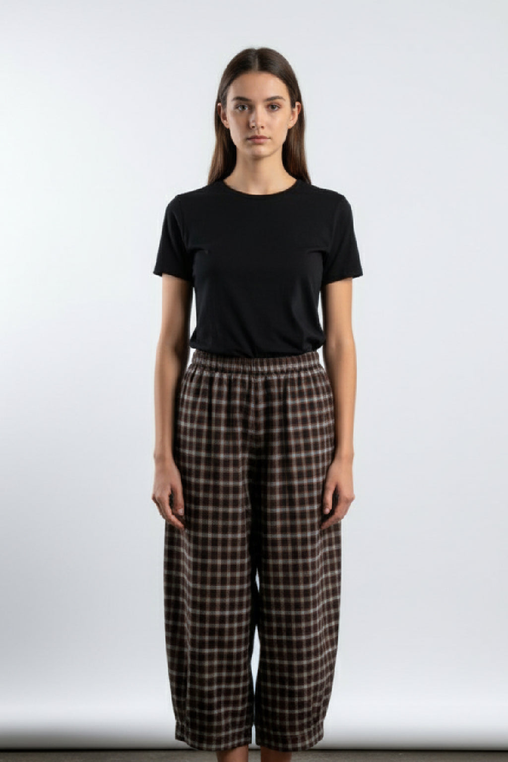 Made in Italy Baloon Check Pant