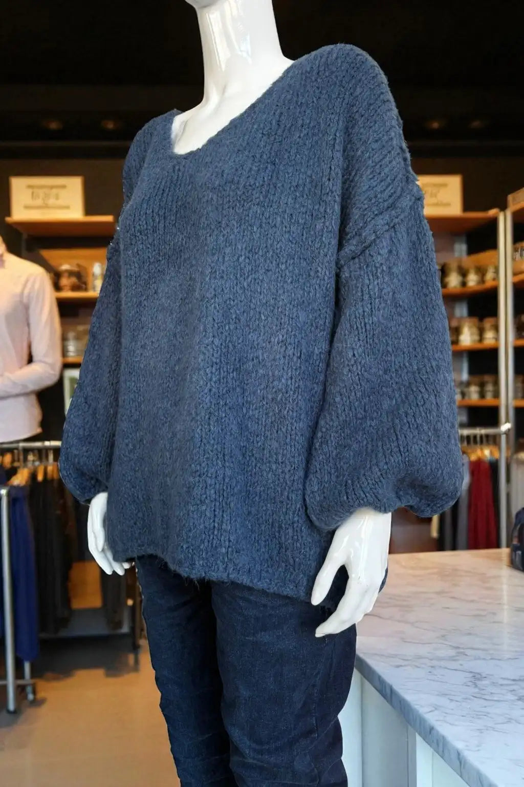 Wool Seam out Knit