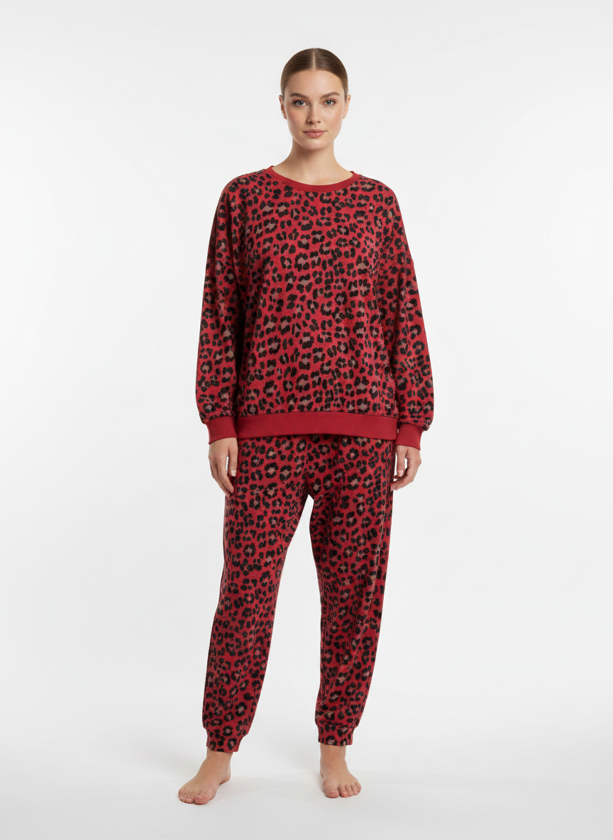 Made in Italy Leopard Print Shelby Pant