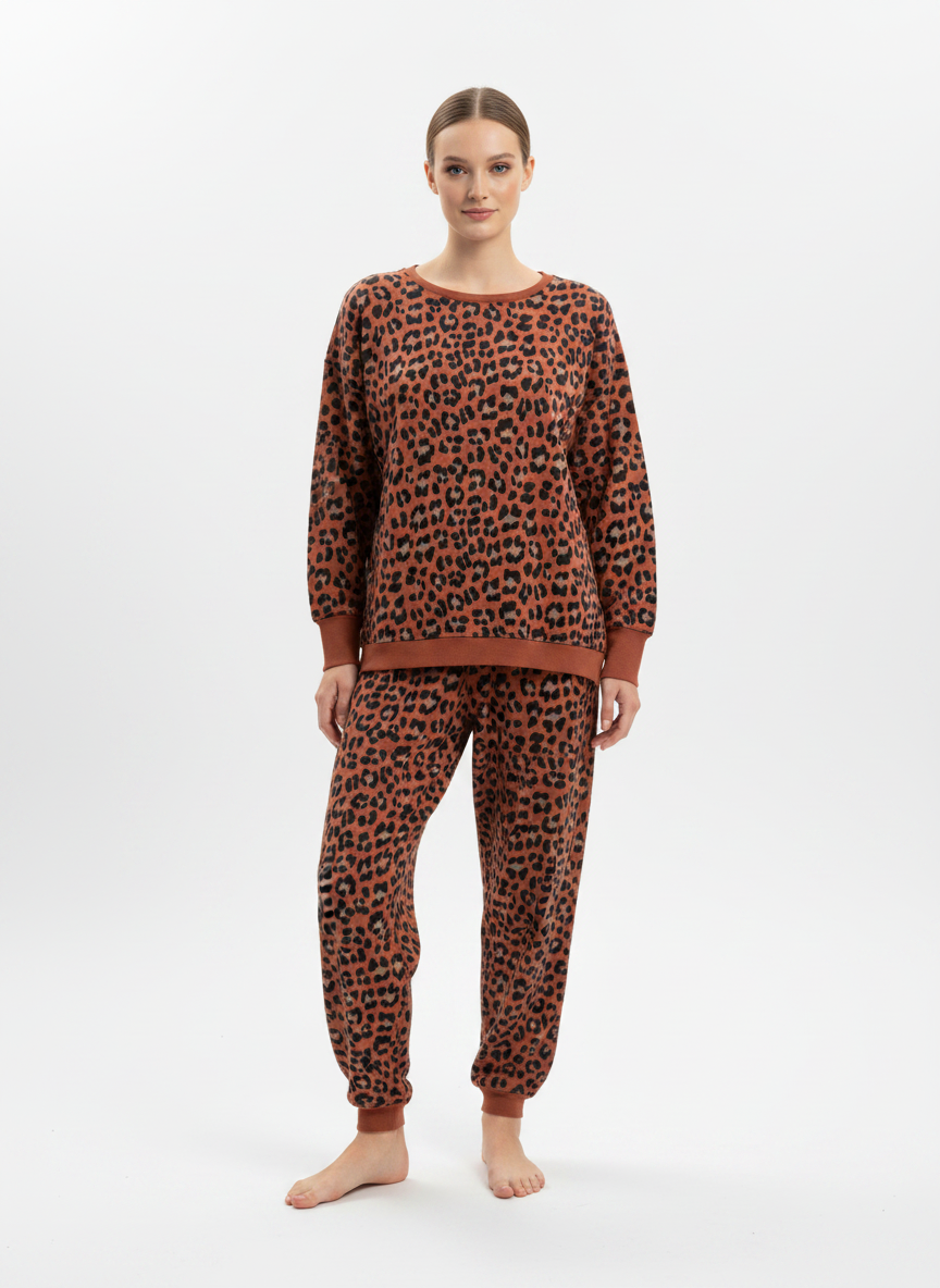 Made in Italy Leopard Print Shelby Pant
