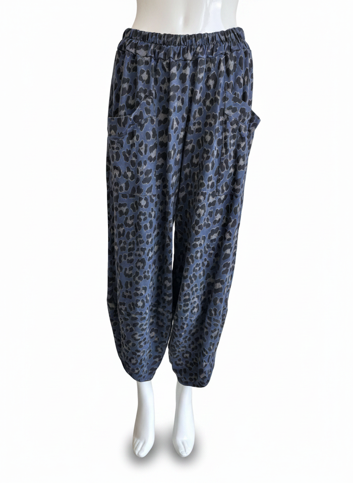 Made in Italy Leopard Print Shelby Pant