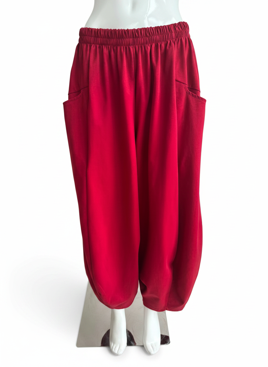 Made in Italy Scuba Barrel Leg Pant