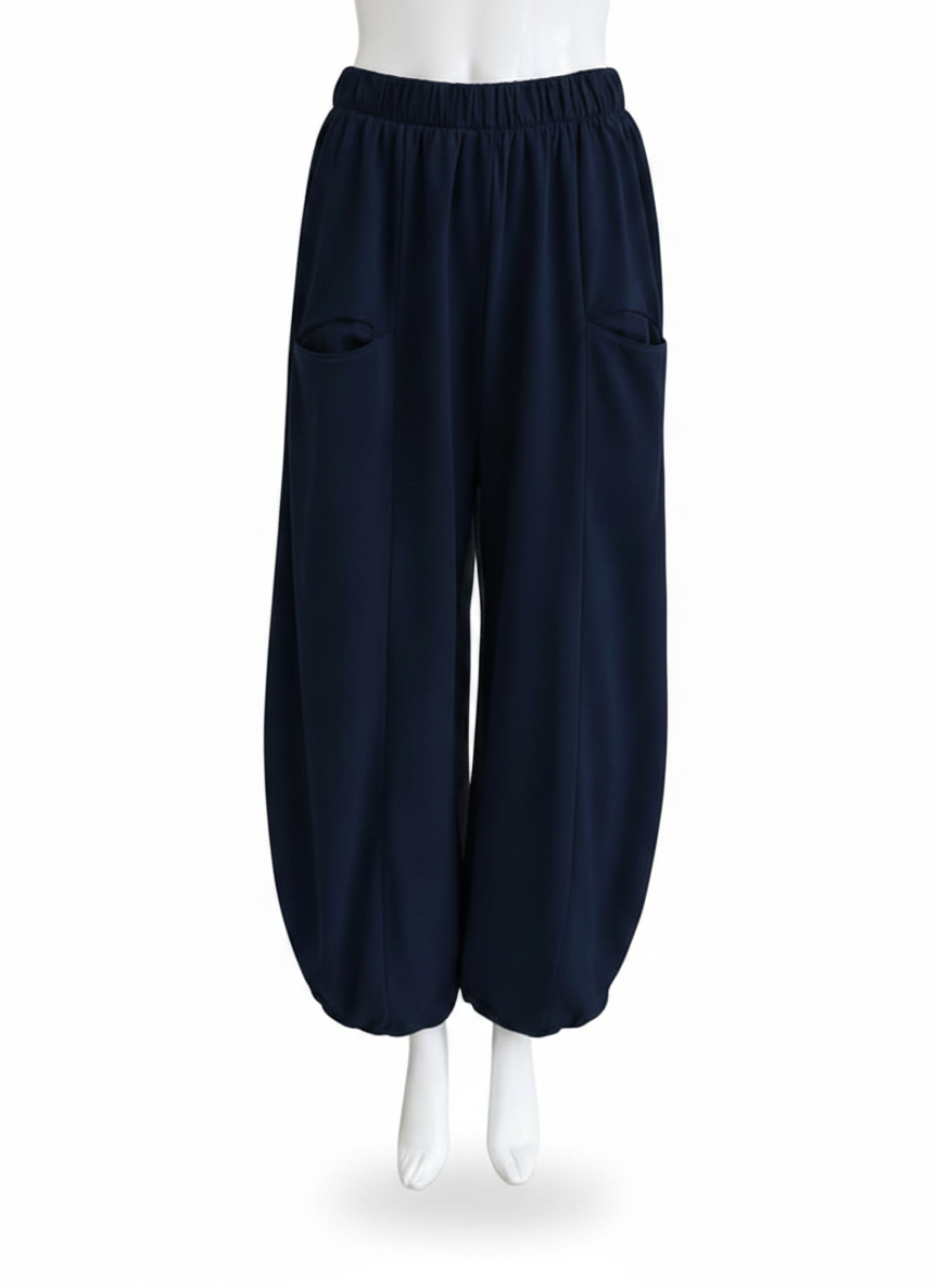 Made in Italy Scuba Barrel Leg Pant