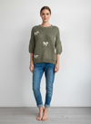 Wool Knitted Bow Detail Jumper