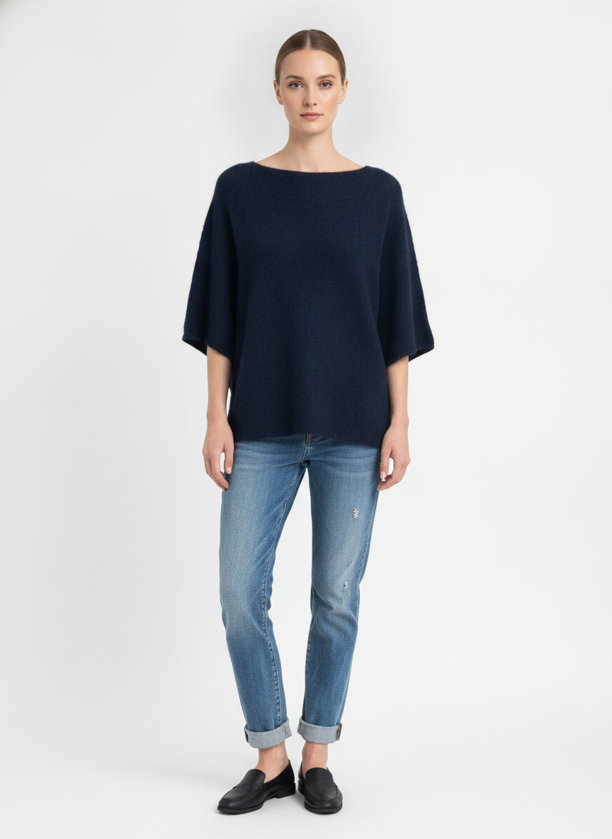 Wool Short Sleeve Jumper