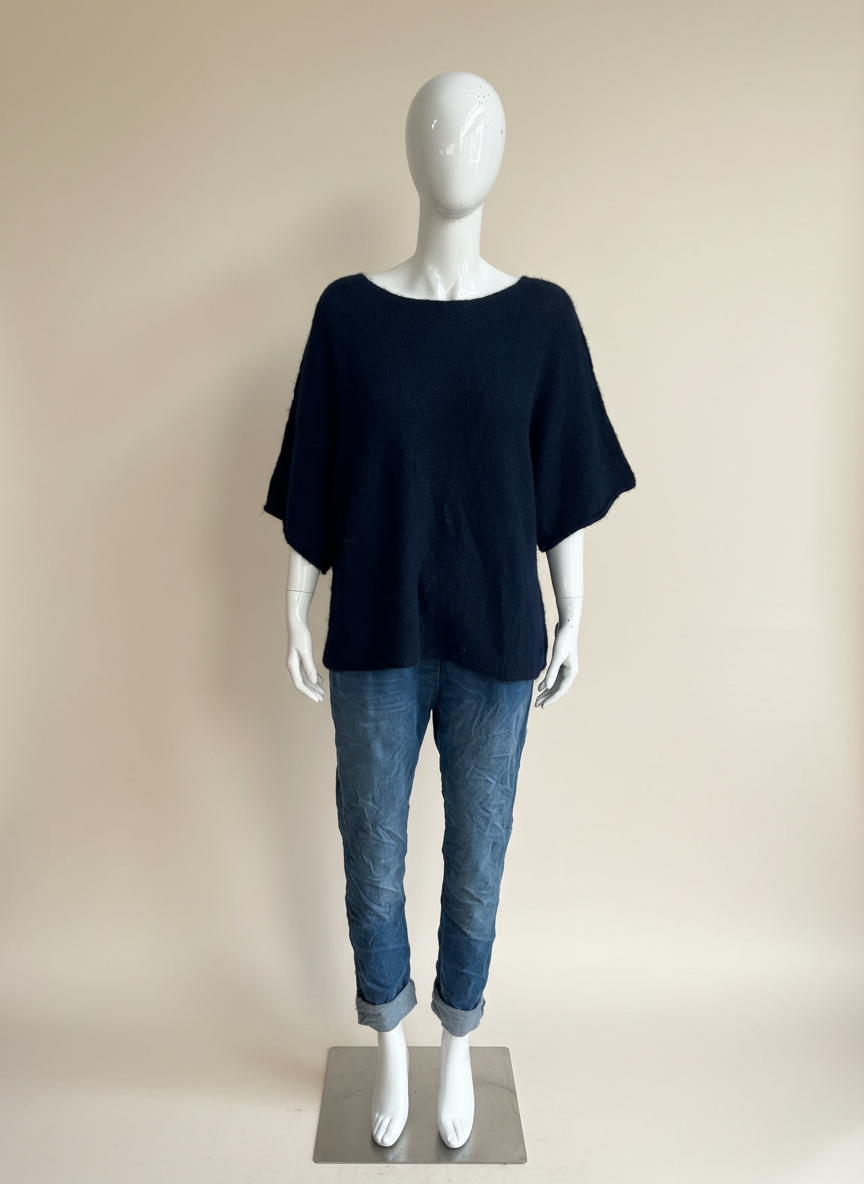 Wool Short Sleeve Jumper