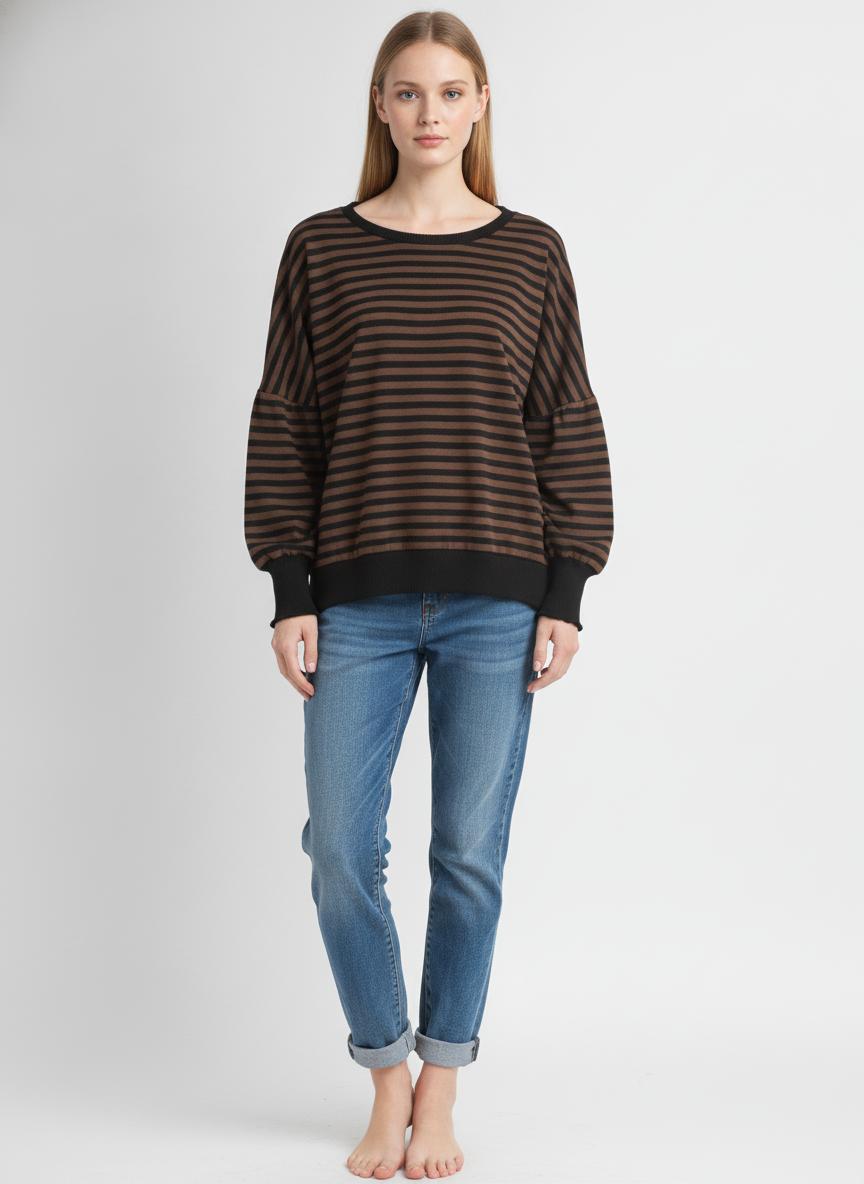 Made in Italy Stripe Chill Sweatshirt