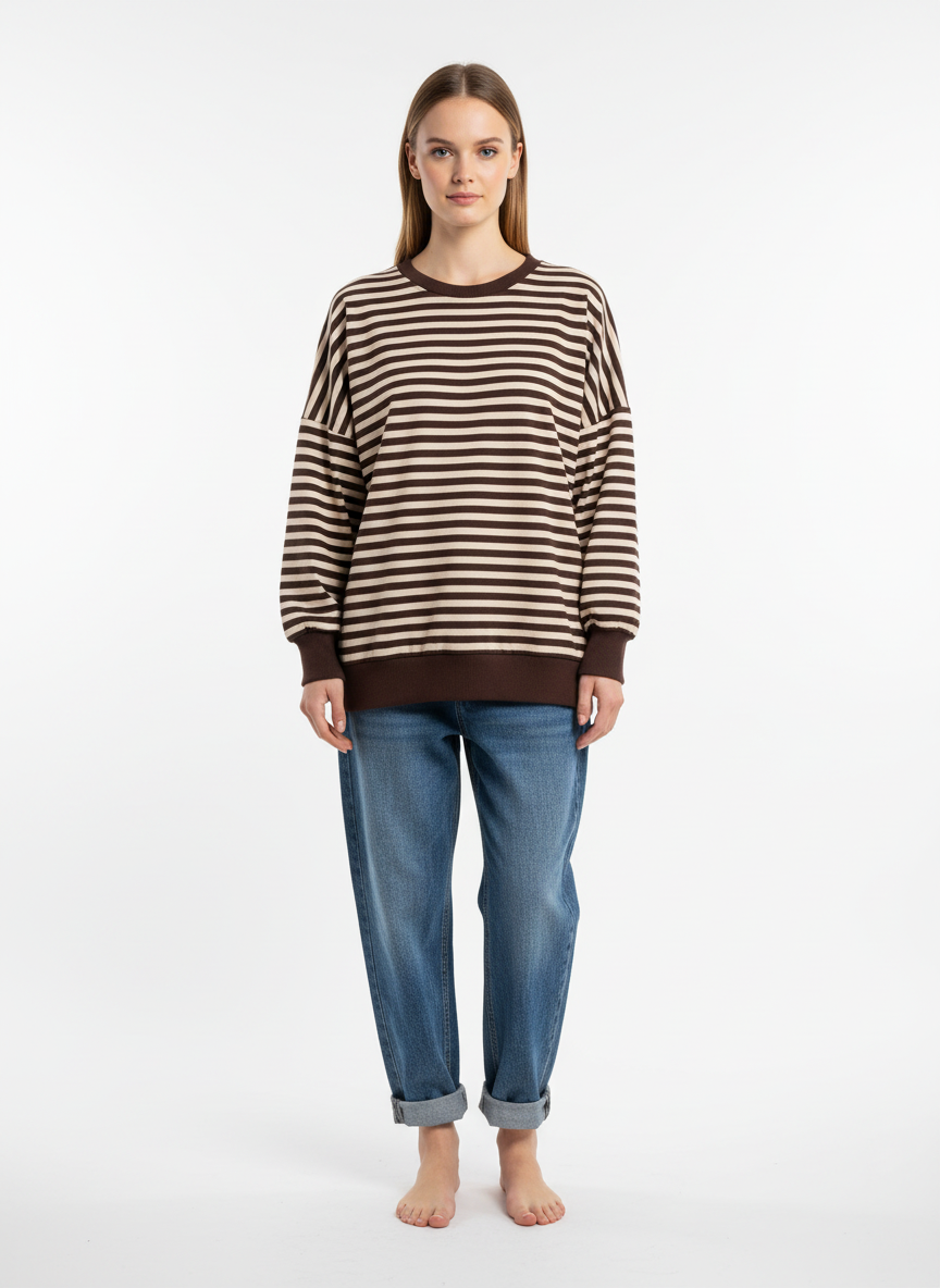 Made in Italy Stripe Chill Sweatshirt