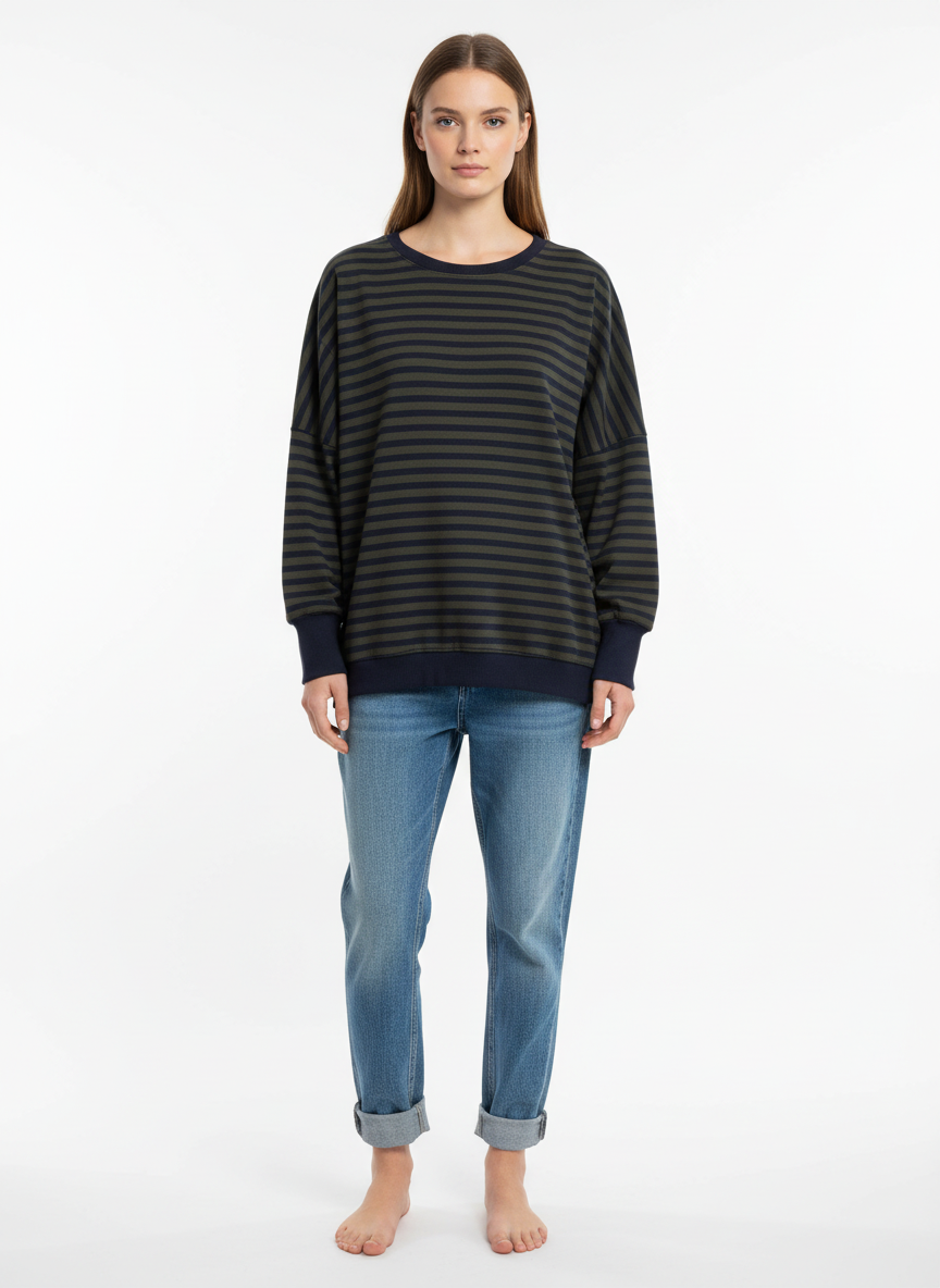 Made in Italy Stripe Chill Sweatshirt