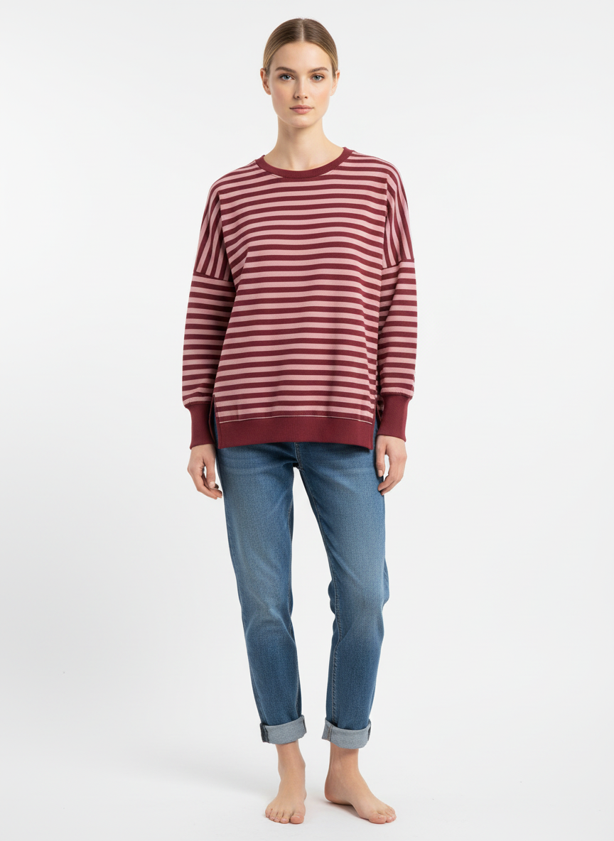 Made in Italy Stripe Chill Sweatshirt