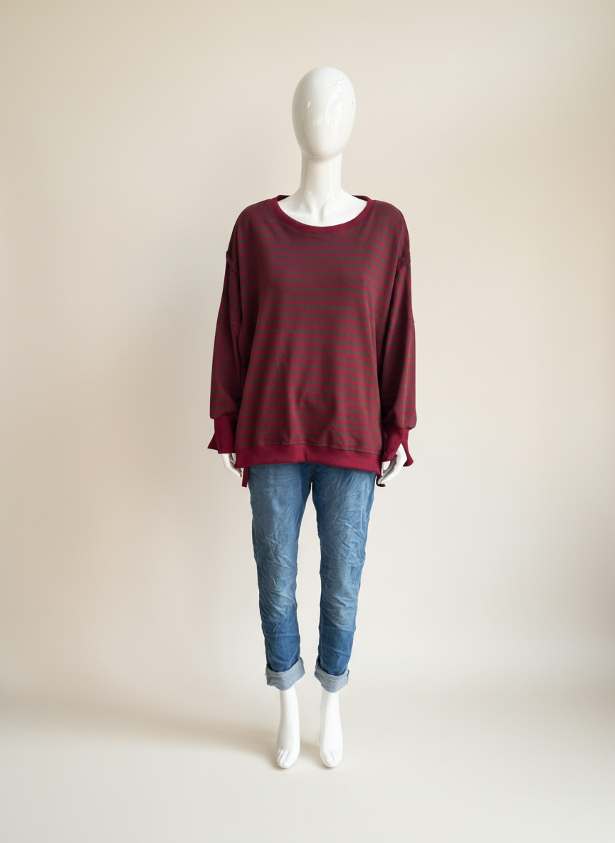 Made in Italy Stripe Chill Sweatshirt