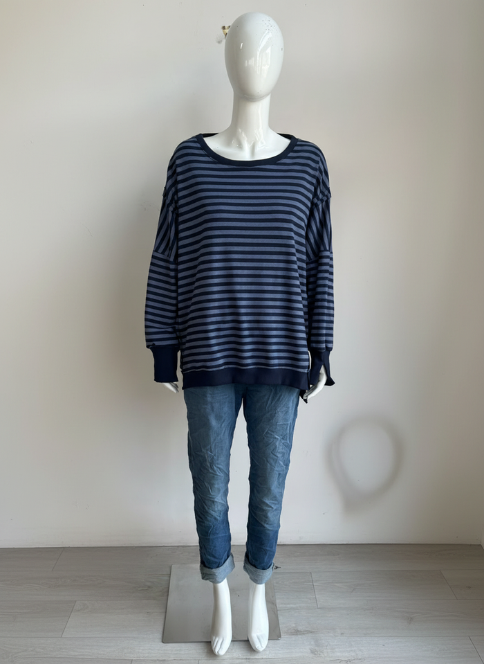 Made in Italy Stripe Chill Sweatshirt