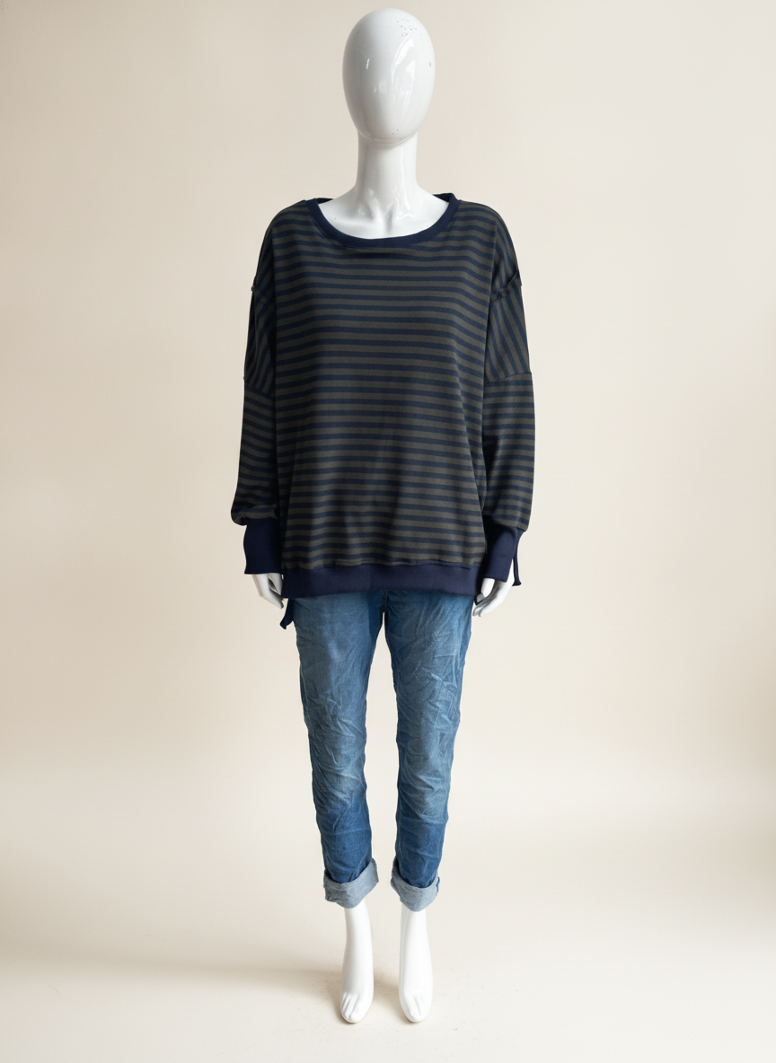 Made in Italy Stripe Chill Sweatshirt