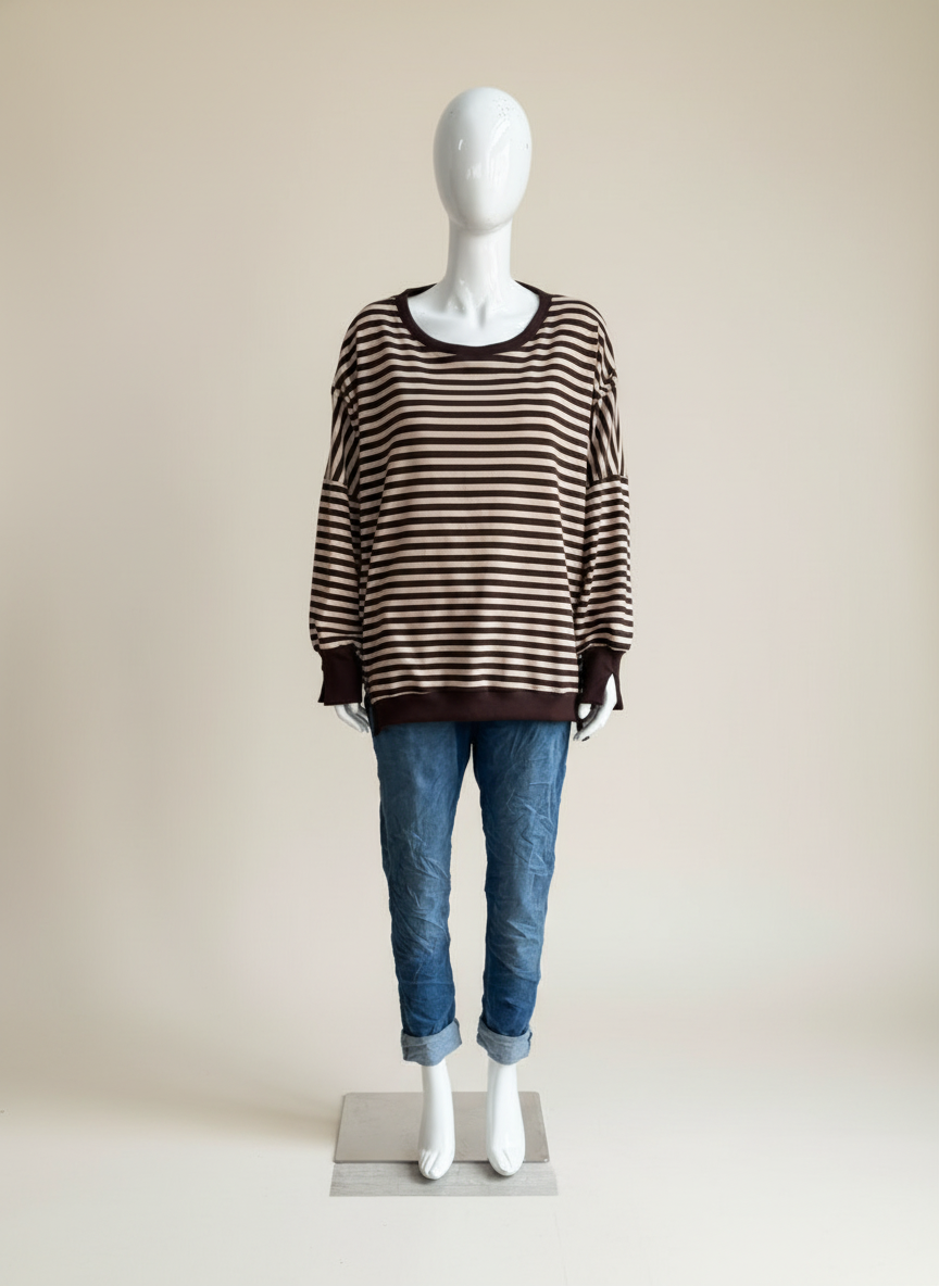 Made in Italy Stripe Chill Sweatshirt