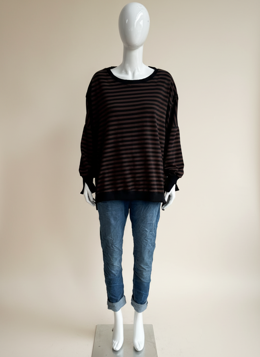 Made in Italy Stripe Chill Sweatshirt