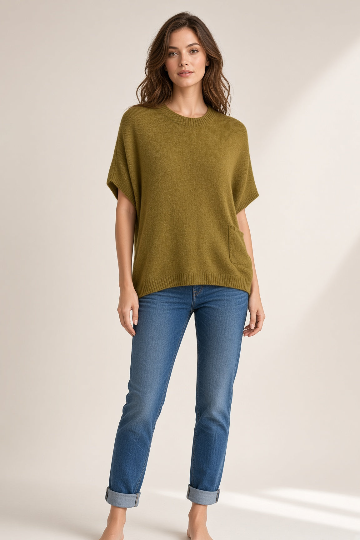 Wool One Pocket Knit