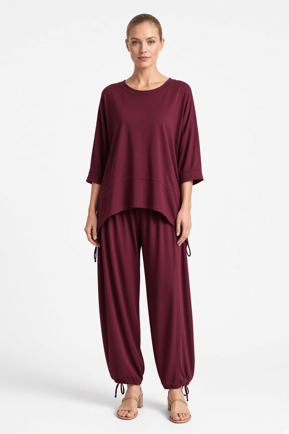 Lagenlook Dip Side Sweatshirt