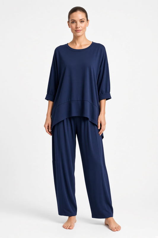 Lagenlook Dip Side Sweatshirt