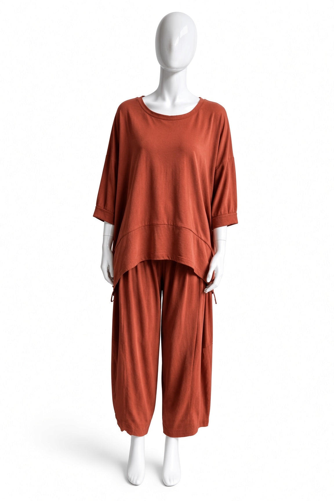 Lagenlook Dip Side Sweatshirt