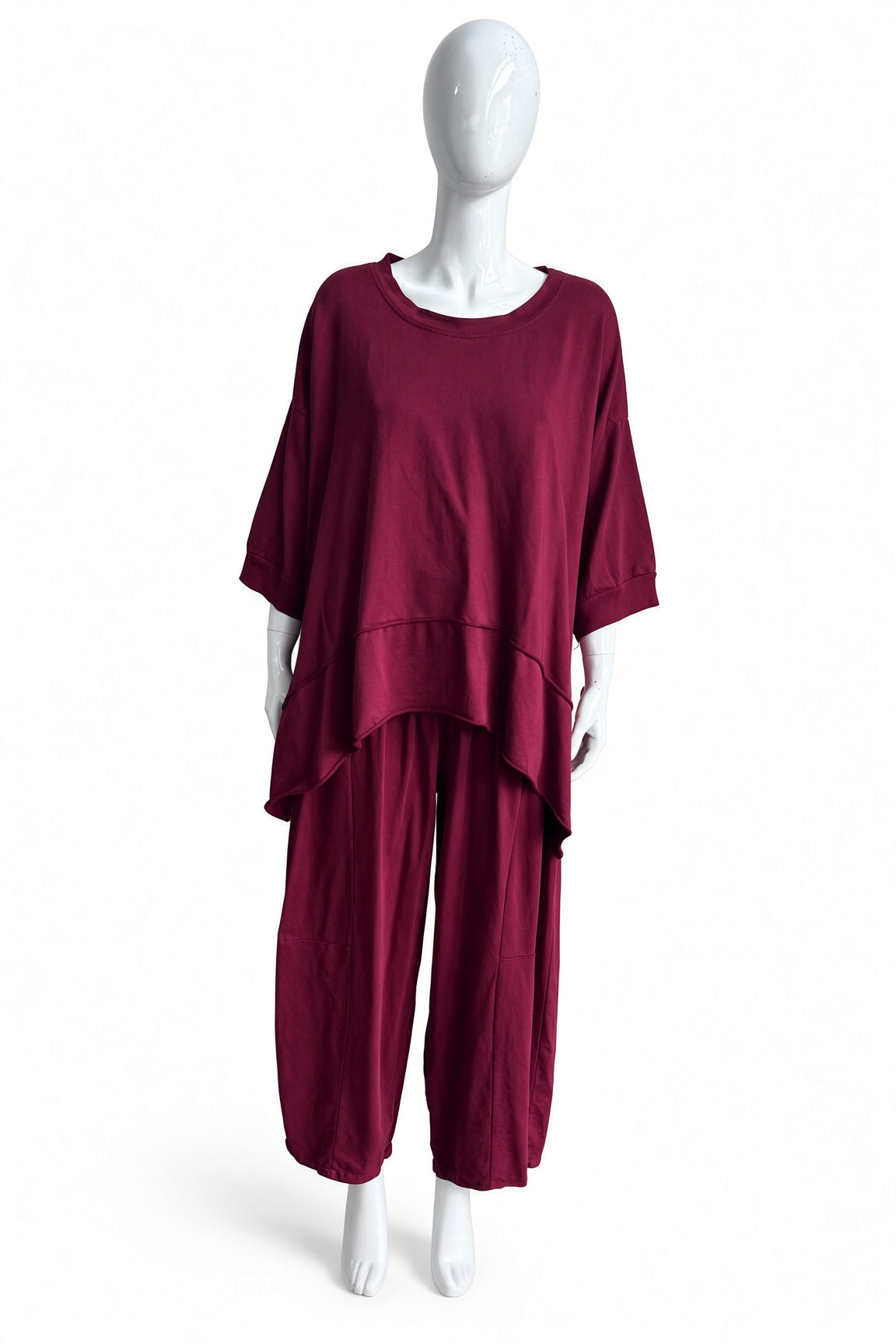 Lagenlook Dip Side Sweatshirt